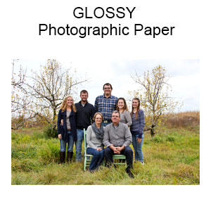 GLOSSY Custom Size - Premium Professional Quality Photographs (Inches)